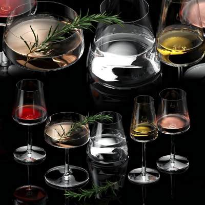 玻璃杯 食物饮料